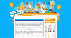 Desktop Screenshot of european-neighbours-day.com